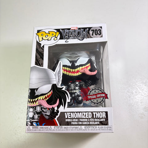 Venomized Thor - Marvel Funko Pop 703 Vinyl Figure Exclusive