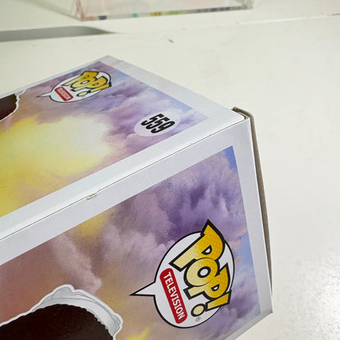 Bob Ross with Paintbrush - Funko Pop 559 Vinyl Figure (11.4 Cm L × 8.9 Cm W × 15.9 Cm H)