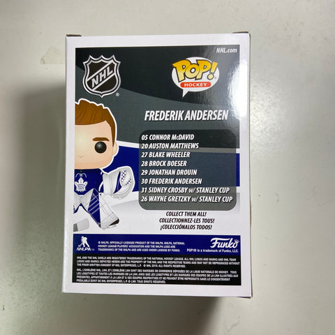 NHL - Toronto Maple Leafs: Frederik Andersen Funko Pop 30 Hockey Exclusive