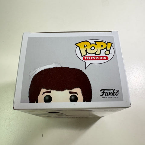 Bob Ross with Paintbrush - Funko Pop 559 Vinyl Figure (11.4 Cm L × 8.9 Cm W × 15.9 Cm H)