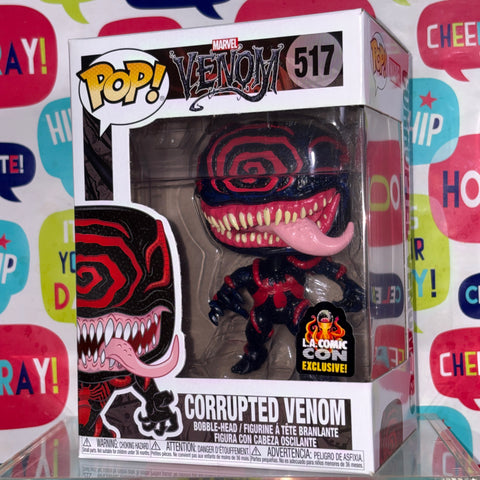 Corrupted Venom - Venom Marvel Funko Pop 517 Vinyl Figure Exclusive