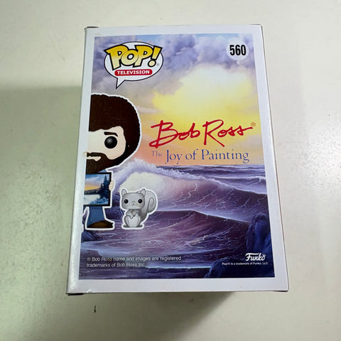 Bob Ross & Pea Pod  - Funko Pop 560 Vinyl Figure (11.4 Cm L × 8.9 Cm W × 15.9 Cm H)
