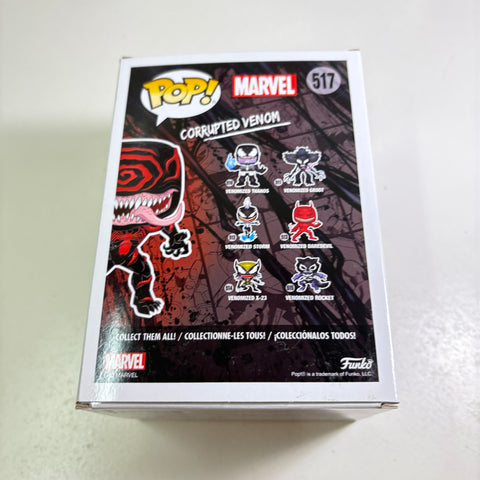 Corrupted Venom - Venom Marvel Funko Pop 517 Vinyl Figure Exclusive