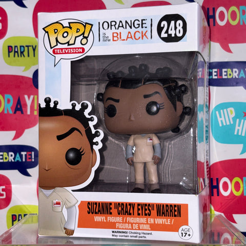 Suzanne Crazy Eyes Warren - Orange is the New Black Funko Pop 248 Vinyl Figure (11.4 Cm L × 8.9 Cm W × 15.9 Cm H)