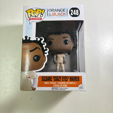 Suzanne Crazy Eyes Warren - Orange is the New Black Funko Pop 248 Vinyl Figure (11.4 Cm L × 8.9 Cm W × 15.9 Cm H)