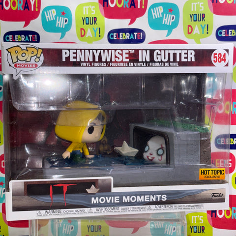 It - Pennywise in Gutter Funko Pop 584 Hot Topic Exclusive
