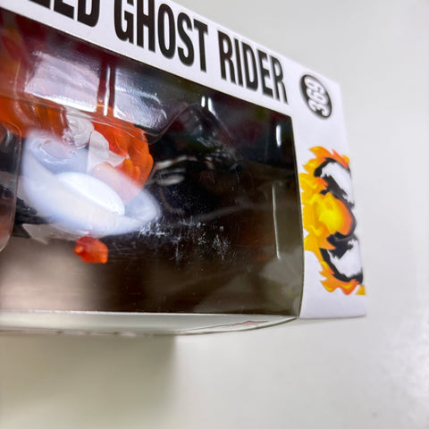 BOX FLAWS VIEW PHOTOS Venomized Ghost Rider - Venom Marvel Funko Pop 369 Vinyl Figure Exclusive