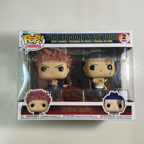 Jujutsu Kaisen - Yuji Itadori & Aoi Todo Funko Pop 2 Pack