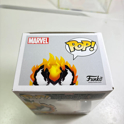 BOX FLAWS VIEW PHOTOS Venomized Ghost Rider - Venom Marvel Funko Pop 369 Vinyl Figure Exclusive
