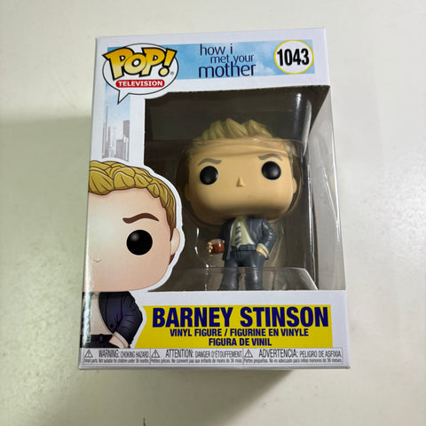 BOX FLAW VIEW PHOTOS Barney Stinson - How I met Your Mother Funko Pop 1043 Vinyl Figure (11.4 Cm L × 8.9 Cm W × 15.9 Cm H)