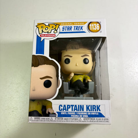 Captain Kirk - Star Trek Funko Pop 1136 Vinyl Figure (11.4 Cm L × 8.9 Cm W × 15.9 Cm H)