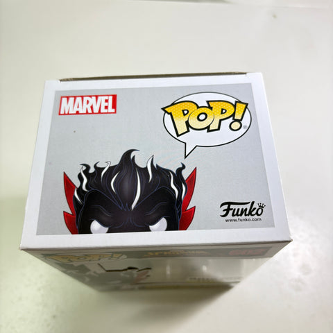 BOX FLAWS VIEW PHOTOS Venomized Doctor Strange - Venom Marvel Funko Pop 602 Vinyl Figure GLOW