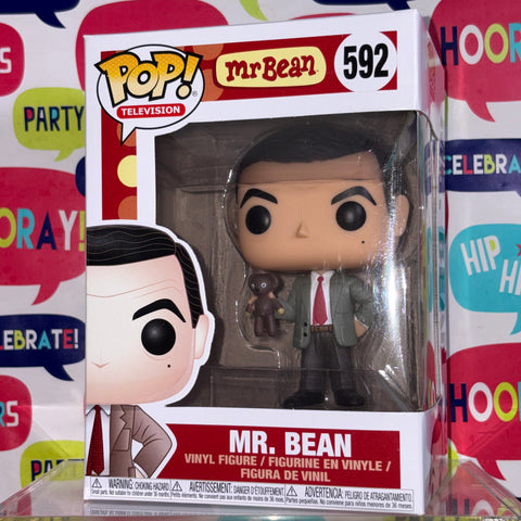 Mr. Bean - Funko Pop 592 Vinyl Figure (11.4 Cm L × 8.9 Cm W × 15.9 Cm H)
