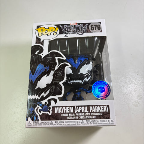Mayhem (April {Parker) - Venom Marvel Funko Pop 676 Vinyl Figure Exclusive