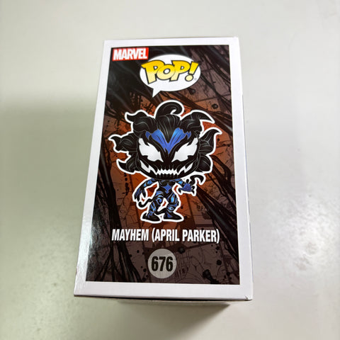 Mayhem (April {Parker) - Venom Marvel Funko Pop 676 Vinyl Figure Exclusive