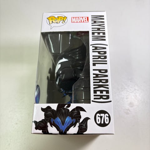 Mayhem (April {Parker) - Venom Marvel Funko Pop 676 Vinyl Figure Exclusive