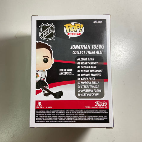 NHL - Chicago Blackhawks: Jonathan Toews (White Jersey) Funko Pop 09 Hockey Exclusive