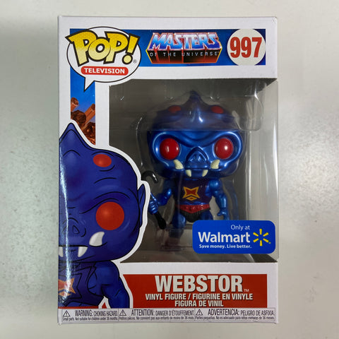 Masters of The Universe MOTU - Webstor (Metallic) Funko Pop 997 Walmart Exclusive