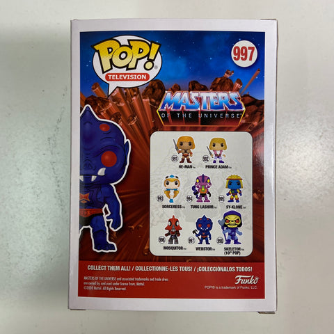Masters of The Universe MOTU - Webstor (Metallic) Funko Pop 997 Walmart Exclusive