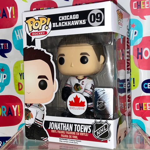 NHL - Chicago Blackhawks: Jonathan Toews (White Jersey) Funko Pop 09 Hockey Exclusive