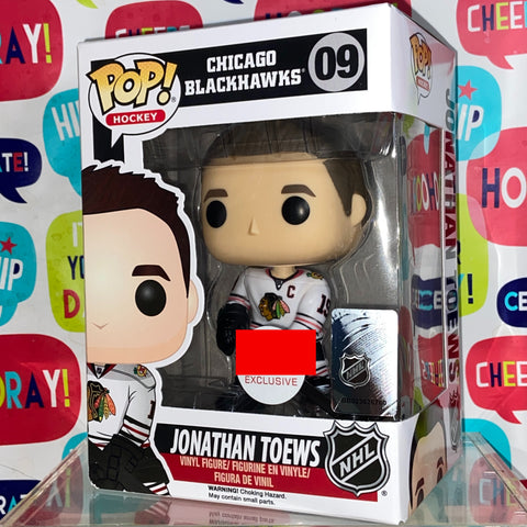 NHL - Chicago Blackhawks: Jonathan Toews (White Jersey) Funko Pop 09 Hockey Exclusive