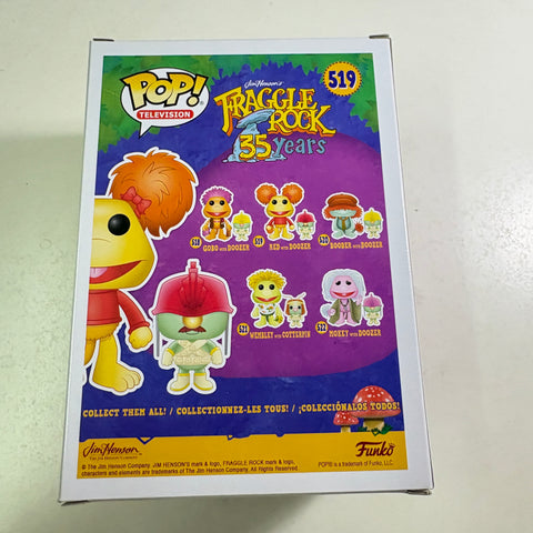 Red with Doozer FLOCKED - Fraggle Rock Funko Pop Vinyl Figure (11.4 Cm L × 8.9 Cm W × 15.9 Cm H)