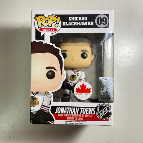 NHL - Chicago Blackhawks: Jonathan Toews (White Jersey) Funko Pop 09 Hockey Exclusive