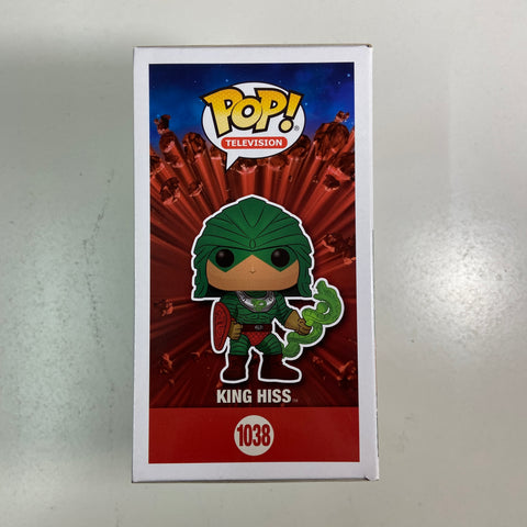 Masters of The Universe MOTU - King Hiss Funko Pop 1038 Fall Convention 2020 Exclusive