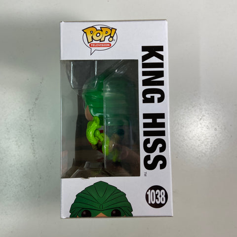Masters of The Universe MOTU - King Hiss Funko Pop 1038 Fall Convention 2020 Exclusive