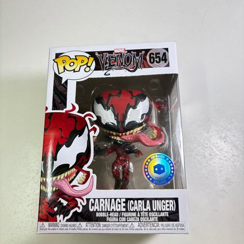 Carnage (Carla Unger) - Venom Marvel Funko Pop 654 Vinyl Figure