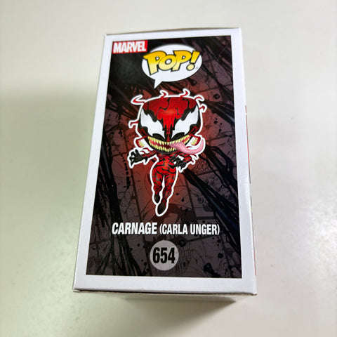 Carnage (Carla Unger) - Venom Marvel Funko Pop 654 Vinyl Figure