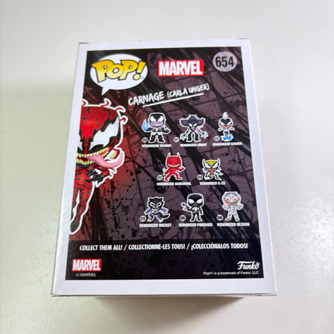 Carnage (Carla Unger) - Venom Marvel Funko Pop 654 Vinyl Figure