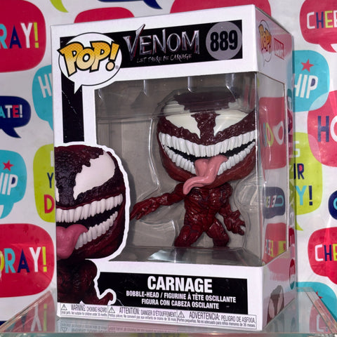 Carnage  - Venom Marvel Funko Pop 889 Vinyl Figure