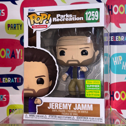 Jeremy Jamm - Parks and Recreation Funko Pop Vinyl Figure 1259 (11.4 Cm L × 8.9 Cm W × 15.9 Cm H)