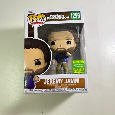 Jeremy Jamm - Parks and Recreation Funko Pop Vinyl Figure 1259 (11.4 Cm L × 8.9 Cm W × 15.9 Cm H)