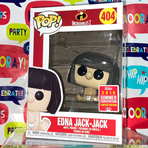 The Incredibles - Edna Jack Jack Disney Funko Pop 404