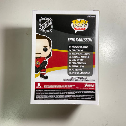 NHL - Ottawa Senators: Erik Karlsson Funko Pop 23 Hockey Exclusive