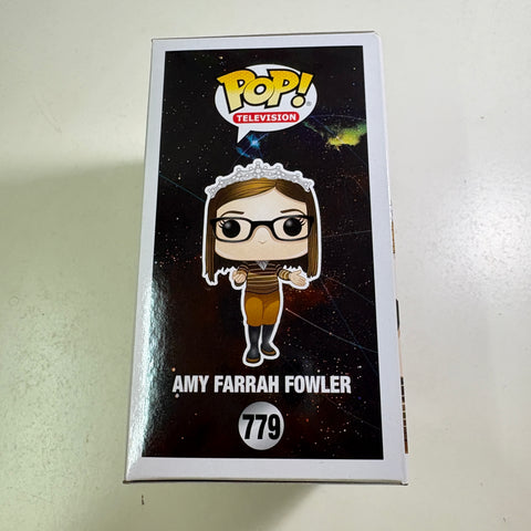 BOX FLAWS VIEW PHOTOS Amy Farrah Fowler - The Big Bang Theory Funko Pop Vinyl Figure 779 (11.4 Cm L × 8.9 Cm W × 15.9 Cm H)