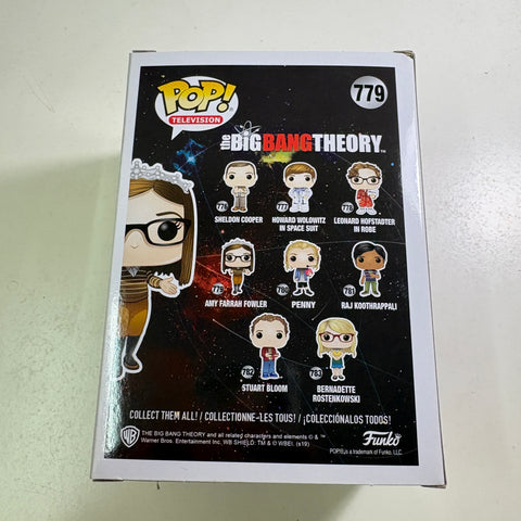 BOX FLAWS VIEW PHOTOS Amy Farrah Fowler - The Big Bang Theory Funko Pop Vinyl Figure 779 (11.4 Cm L × 8.9 Cm W × 15.9 Cm H)