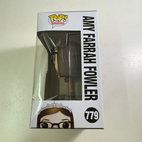 BOX FLAWS VIEW PHOTOS Amy Farrah Fowler - The Big Bang Theory Funko Pop Vinyl Figure 779 (11.4 Cm L × 8.9 Cm W × 15.9 Cm H)