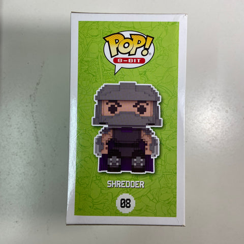 Teenage Mutant Ninja Turtles TMNT - Shredder 8 Bit Funko Pop 08 Fall Convention