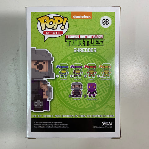 Teenage Mutant Ninja Turtles TMNT - Shredder 8 Bit Funko Pop 08 Fall Convention