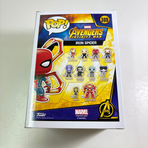 Iron Spider-man - Infinity War Marvel Funko Pop 300 Vinyl Figure Exclusive