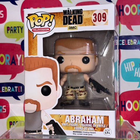 Abraham - The Walking Dead Funko Pop Vinyl Figure 309 (11.4 Cm L × 8.9 Cm W × 15.9 Cm H)