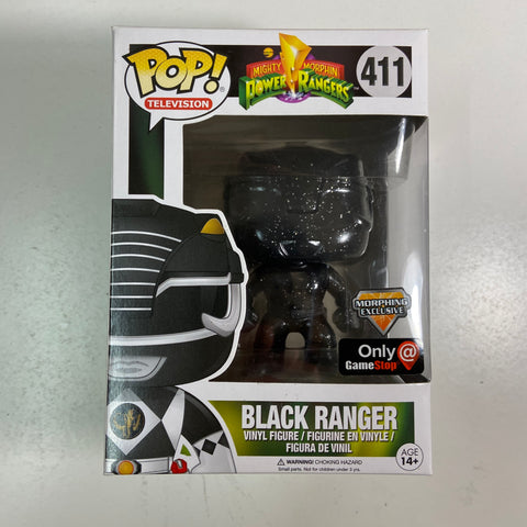 Power Rangers: Black Ranger (Morphing) Funko Pop 411 Gamestop Exclusive