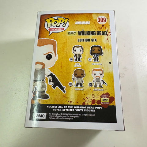 Abraham - The Walking Dead Funko Pop Vinyl Figure 309 (11.4 Cm L × 8.9 Cm W × 15.9 Cm H)