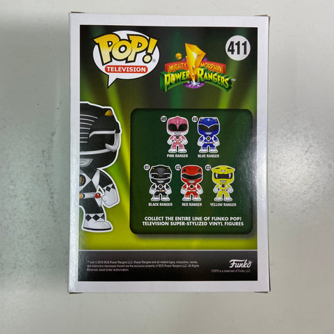 Power Rangers: Black Ranger (Morphing) Funko Pop 411 Gamestop Exclusive