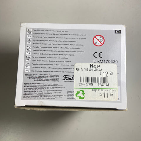 The 100 - Lincoln Funko Pop 443