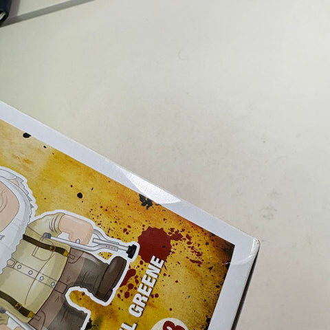 BOX FLAWS VIEW PHOTOS Hershel Greene - The Walking Dead Funko Pop Vinyl Figure 153 (11.4 Cm L × 8.9 Cm W × 15.9 Cm H)