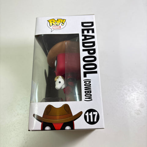 Deadpool COWBOY - Marvel Funko Pop 117 Vinyl Figure Exclusive Summer Convetion